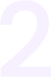 Number 2 Written on White Background