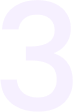 Number 3 Written on White Background