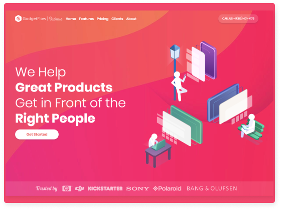 Gadget Flow Website Image